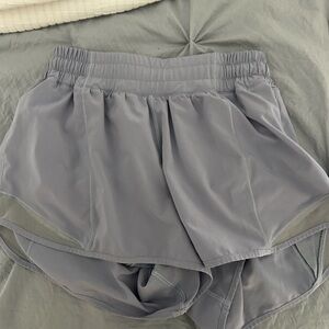 Lululemon Light Purple Hotty Hot Shorts